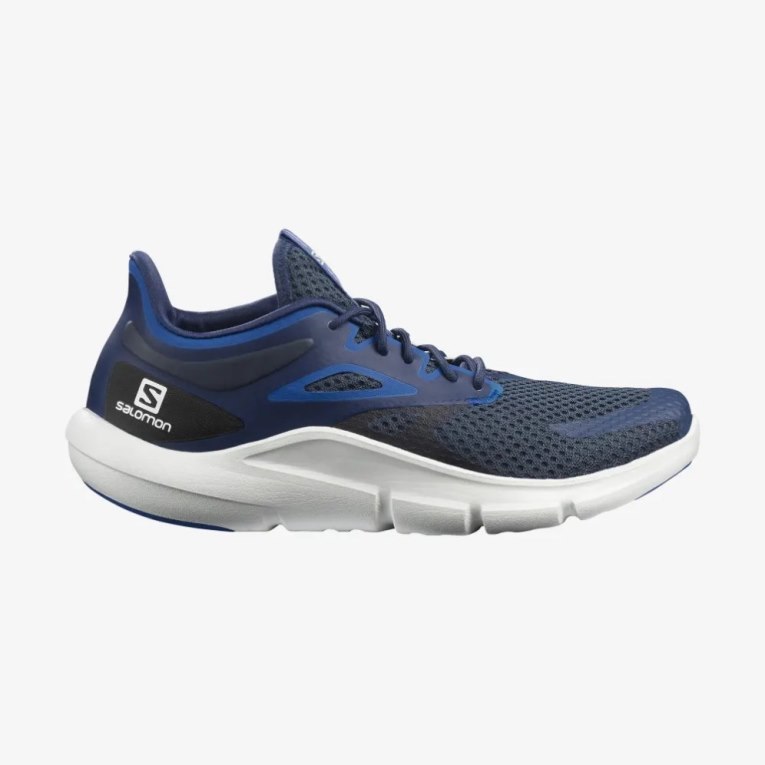 Tenis Para Correr Salomon Predict Mod Hombre Azul Marino | MX VXOY395